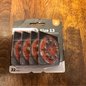 Walgreens Size 13 hearing aid batteries.